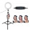 Ringlicht 20cm mit Stativ USB 14