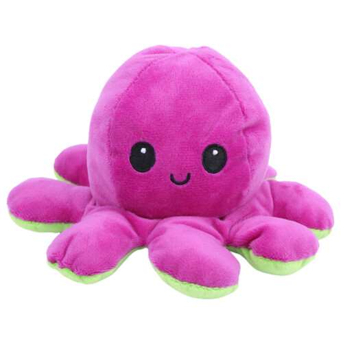 20cm Reversible Plush Octopus Toy
