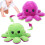 Double-Sided Octopus Cuddly Toy 10