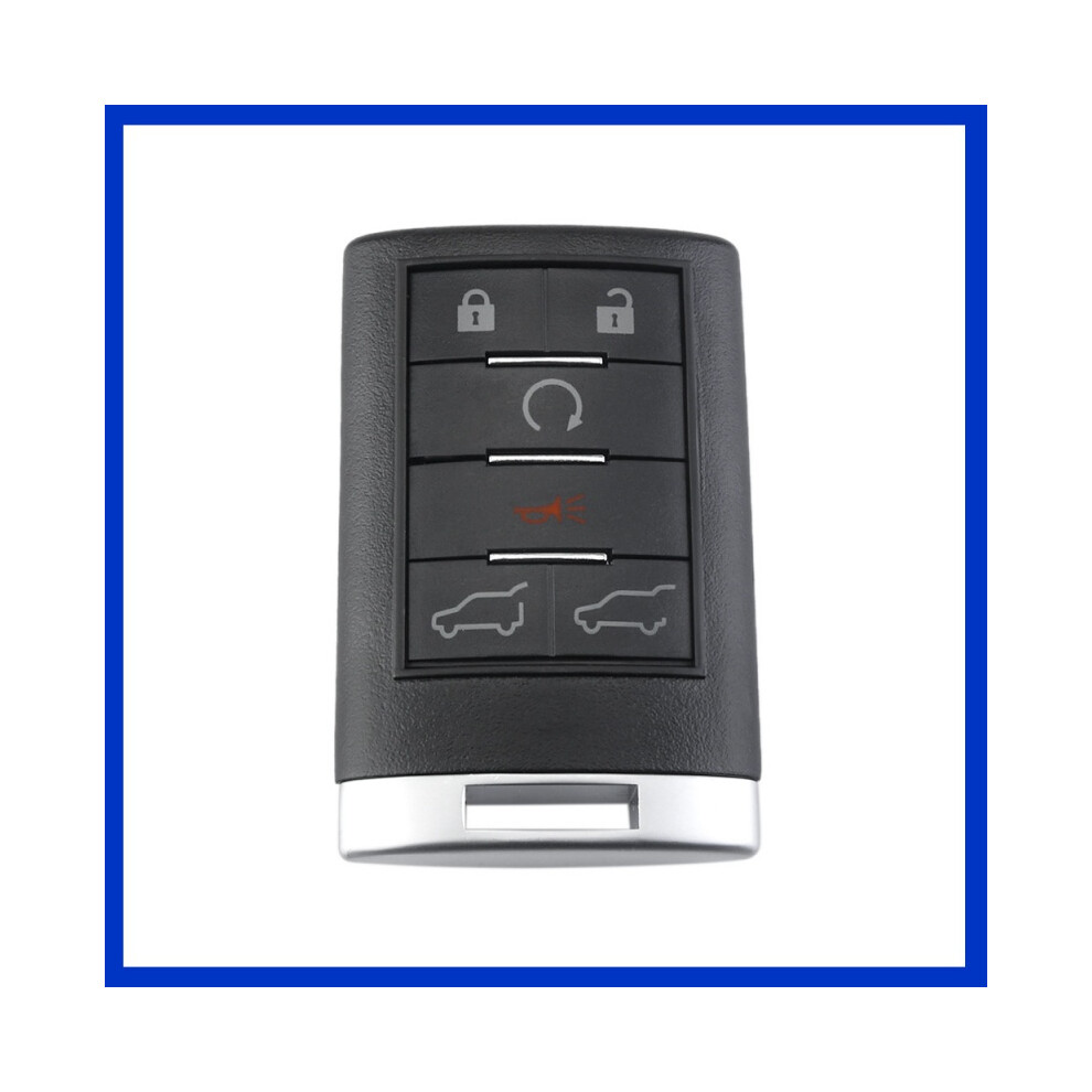 For Cadillac Ats Srx Sts Cts Dts Smart Remote Key Case Shell Entry Fob With Insert Key Replacement Remote Car Key 6935161660616