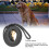 Leather Dog Training Leash 210x1.2cm Black Cowhide 4