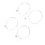 4Pcs Nylon Ukulele Strings White High-Quality Sound Suitable for Replacement 9