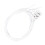 4Pcs Nylon Ukulele Strings White High-Quality Sound Suitable for Replacement 5