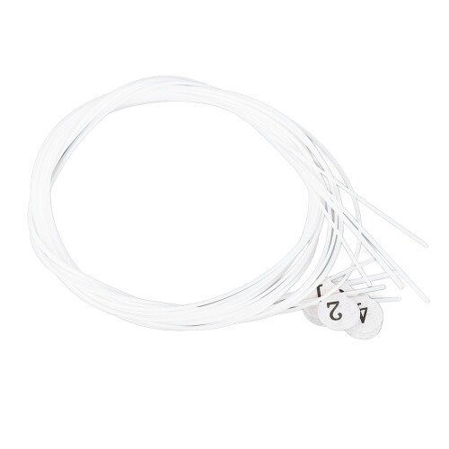 4Pcs Nylon Ukulele Strings White High-Quality Sound Suitable for Replacement 2