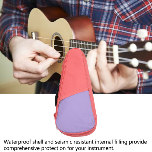 Ukulelenkoffer 23-24in gepolstert 2
