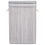 Beliani Laundry Basket KALUTARA Bamboo Grey 3