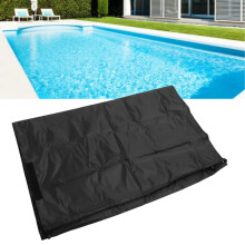 Weather-Resistant Black Solar Reel Cover for Swimming Pools 80inch