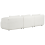 Beliani Corner Sofa 3 Seater SVANSELE Boucle Off-White Right Hand 6