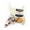 E-Gitarren Schlagbrett Weiss SSH19 16