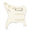 Weisses E-Gitarren Schlagbrett Set 3