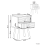 Beliani 2 Drawer Bedside Table RONGE Light Brown 3