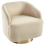 Beliani Armchair LAVIK Boucle Beige 4