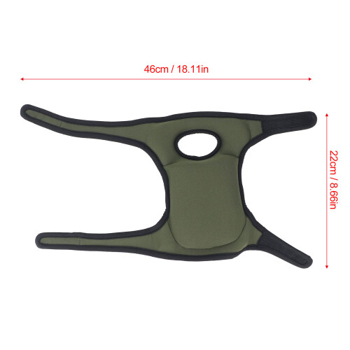 Genouillères étanches réglables 46x22cm vert foncé 1