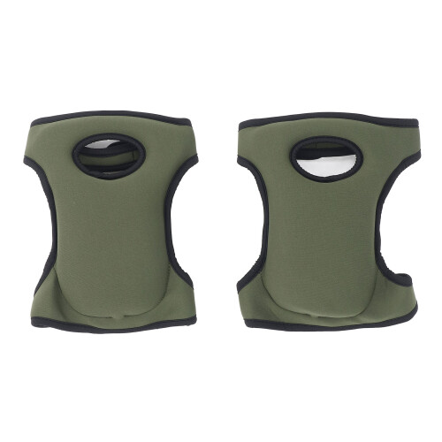 Genouillères étanches réglables 46x22cm vert foncé 2