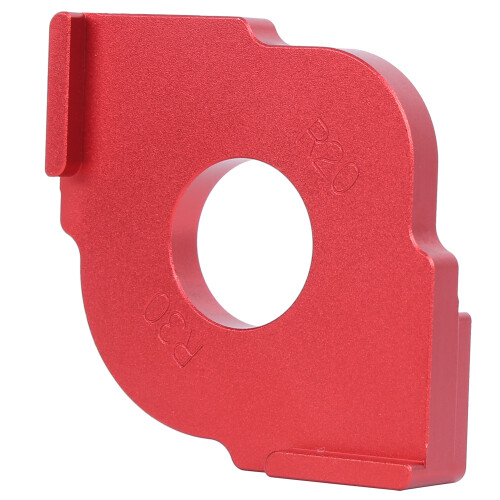 R Angle Arc Template for Woodworking Quick Locator Strong Material 75mm Size 2