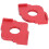 R Angle Arc Template for Woodworking Quick Locator Strong Material 75mm Size 11