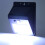 Solar Sensor Wall Lamp 20LED, 120 PIR, 3.7in, Black 4