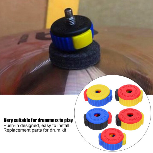 Drum Hardware 5-Pack Quick Release Cymbal Nuts for Stand Screws Australia 2