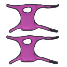 1 paire de genouillères réglables 46x22cm violet