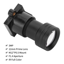 12mm 3MP Objektiv M12 Vollfarbe