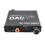 Compact DAC Converter 192kHz 24bit for Digital Audio with Optical Coaxial Input 2