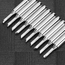 Solder Iron Tips Brass 10Pcs 900MT3C Internal Heating Lead Free Soldering Tools