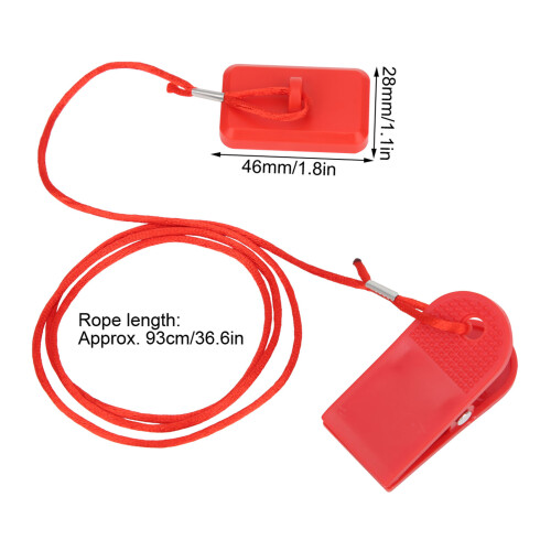 2Pcs Running Machine Safety Lock Magnets | Universal Accessory, ABS+Magnet 1