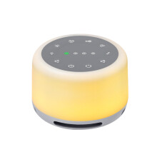 Rechargeable White Noise Sound Machine with Mood Light, 1200mAh, 105mm