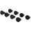 8PCS LED Dot Light 12V Car Auto Boat Round Rocker /OFF TOGGLE SPST 1
