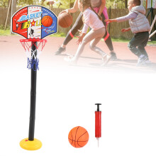 Verstellbarer Kinder-Basketballständer für drinnen und draußen, 115 cm