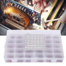 3600Pcs Ceramic Capacitor Kit 1pF-100nF 50V Axial Lead