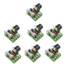 7 Stuks 25A AC 220V 2000W SCR High Power Elektronische Spanningsregelaar Module Verstelbare Motor Speed Controller Regeling