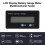 Lcd-Batterijcapaciteitsmonitor,Waterdichte 12V/24V/36V/48V 5