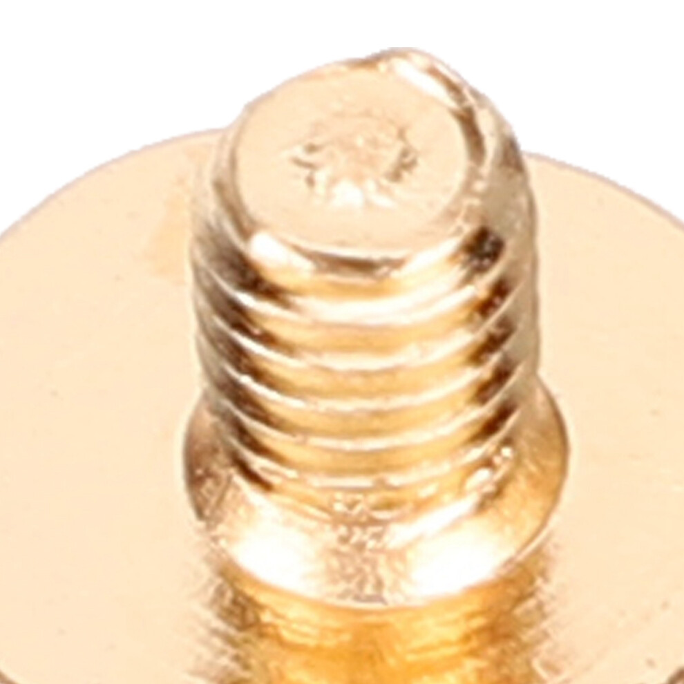 30 Pcs Gold Mushroom Rivets Round Head Dome Stud Buttons For Bags Shoes Clothing 7631388332686