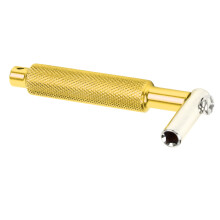 Gold Metal Knurled Drum Wrench, Multi-Functional Tuning Tool WE22
