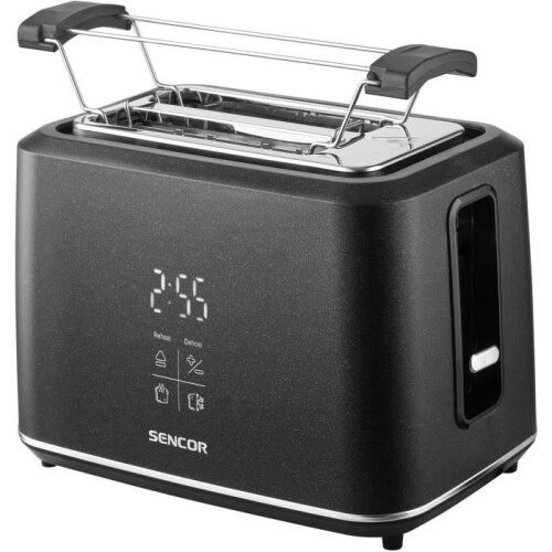Toaster - SENCOR - STS 0600BK - 2 Schlitze - Touchscreen-LED-Display - Schwarz 1