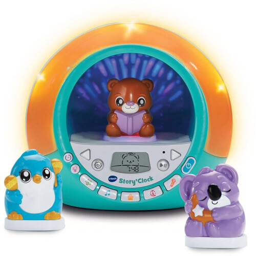 VTech VTECH - GESCHICHTEN-UHR - MEINER ERZÄHLWECKER - Blau