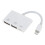 3 in 1 OTG Adapter for iOS, USB HUB, Card Reader & Keyboard 9