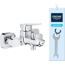 Wand-Badewannen-/Duscharmatur - GROHE DICE - Chrom