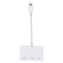 3 in 1 OTG Adapter Dock for iOS, Memory Card, USB Hub, Keyboard, Mouse