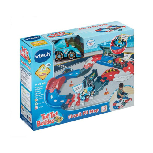 VTech VTECH - TUT TUT BOLIDES - PIT STOP-BAHN - Mehrfarbig 1