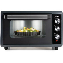 Multifunktionaler elektrischer Ofen XXL - DOMO - DO808GO 6 50 L - Schwarz - 2000 W - Bis zu 230 - 90 Minuten Timer - 4 Heizfunktionen