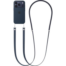 Apple Adjustable Crossbody Strap - Black - PET, Woven