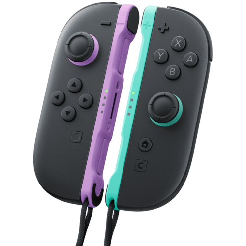 Nintendo Paar Joy-Con-Controller 2 Helllila &amp; Hellgrün für Nintendo Switch 2 1