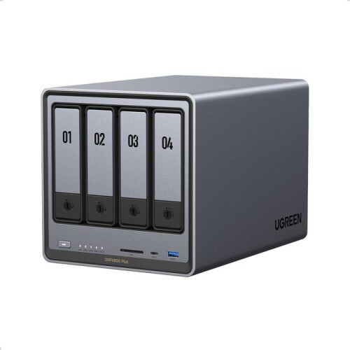 NAS-Server - UGREEN - DXP4800 Plus - 4 Einschübe - 8 GB