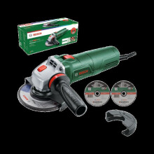 Bosch UniversalGrind 850-125 – Kabelgebundene Winkelschleifer 850 W, 125 mm, 3 enthaltene Scheiben
