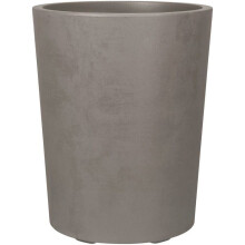 Runder Blumentopf - DEROMA - Millennium - 48 L - Ø 43 cm - Mit Wasserreservoir - Braun