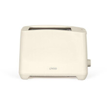 Toaster 2 Schlitze - LIVOO - DOD162C - 750 W - Einstellbarer Thermostat: 7 Stufen - Gebrochenes Weiß
