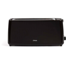 Langschlitz-Toaster - LIVOO - DOD168N - 900 W - Einstellbarer Thermostat: 7 Stufen - Schwarz
