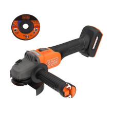 Akku-Winkelschleifer - BLACK&DECKER - BCG6L8N-XJ - Bürstenlos - 18V - 115m - Ohne Akku